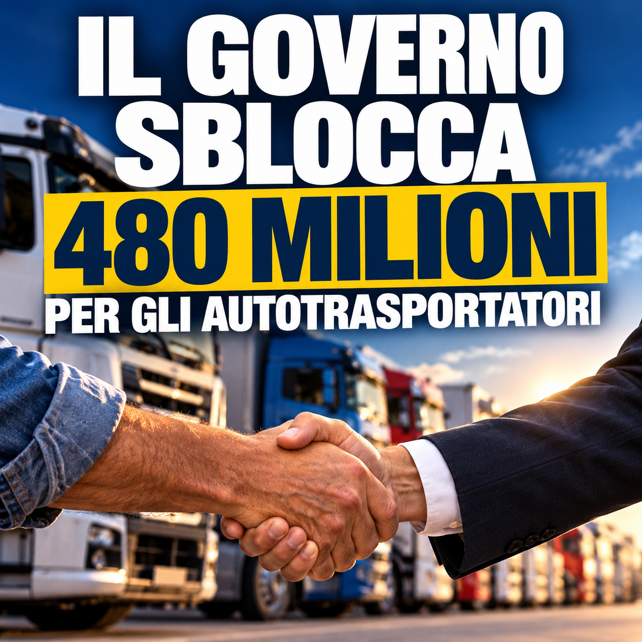 Ultim’ora, Salvini sblocca 480 milioni per i camionisti: la Sicilia ferma la protesta, ma a Napoli i tir restano bloccati