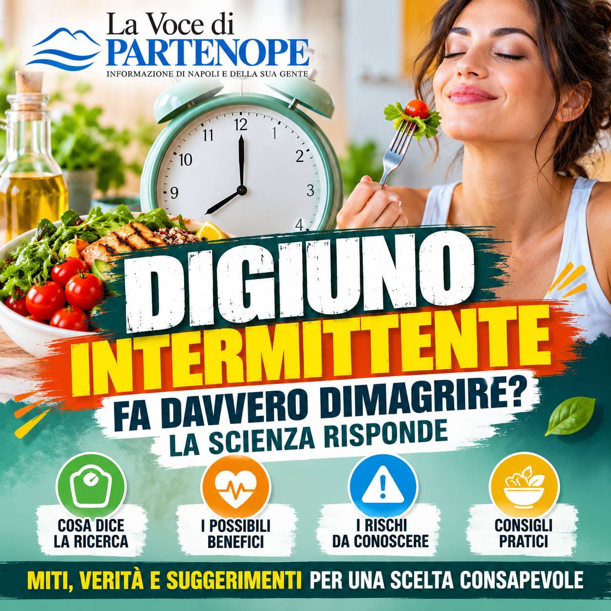 Digiuno intermittente, fa davvero dimagrire? Ecco cosa dice la scienza sui benefici e sui rischi
