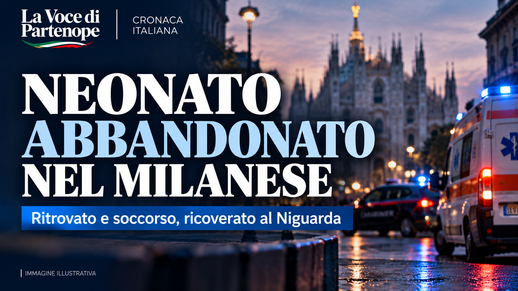 Neonato abbandonato in un sacchetto nel Milanese: trovato da una donna, ricoverato al Niguarda