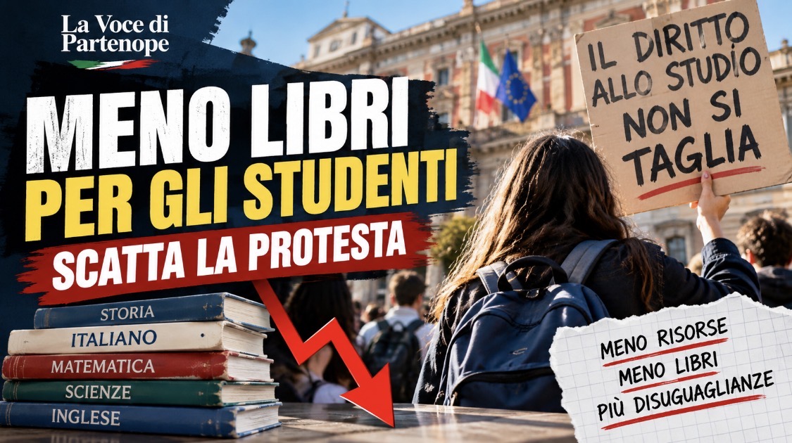 Napoli, protesta nei licei: studenti in agitazione contro il caro libri e le condizioni degli edifici scolastici